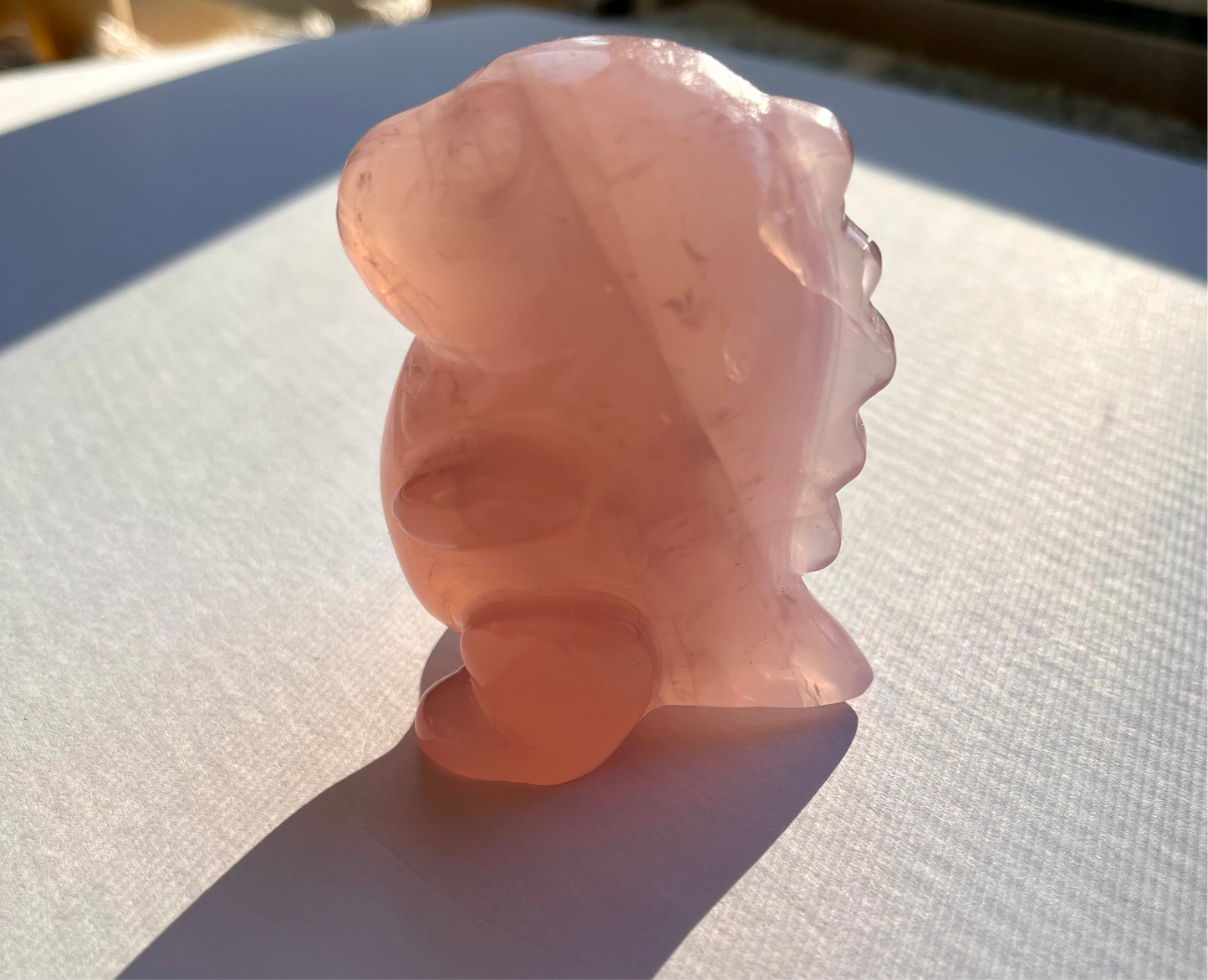 Rose Quarts Dinosaur