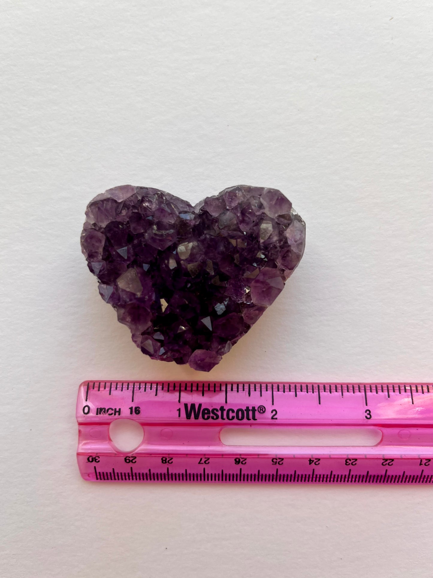 Amethyst Cluster Heart | I