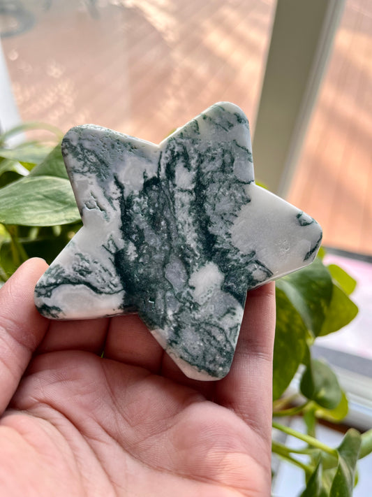 Moss Agate Star | E