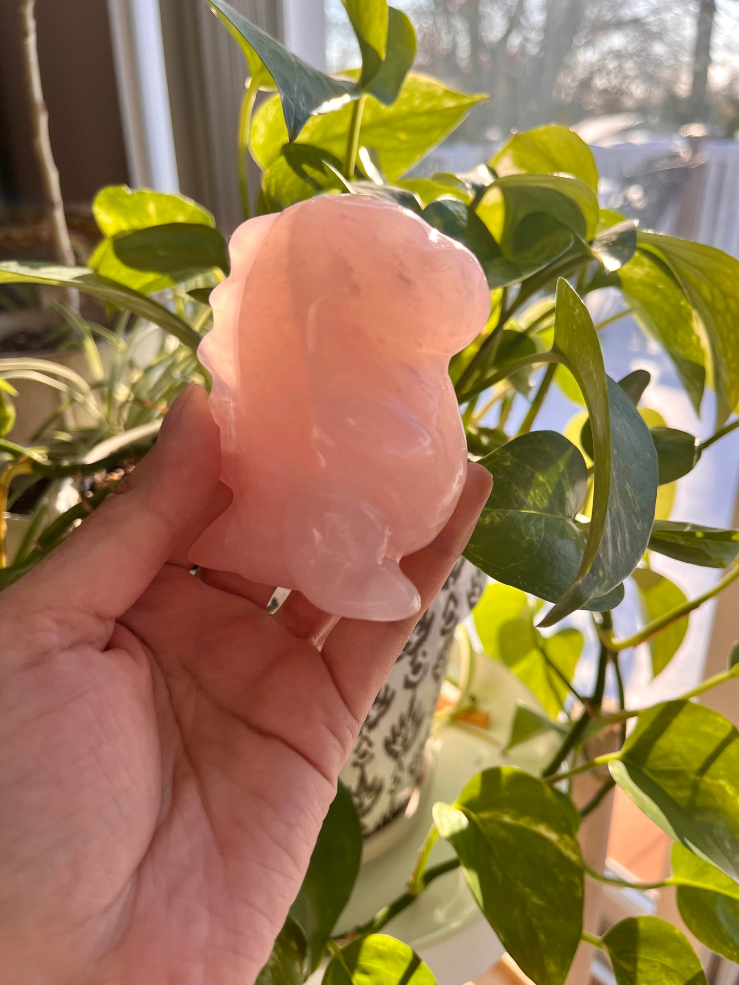 Rose Quarts Dinosaur