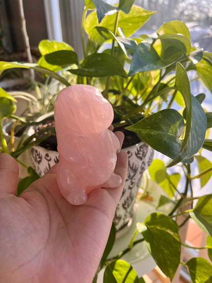 Rose Quarts Dinosaur
