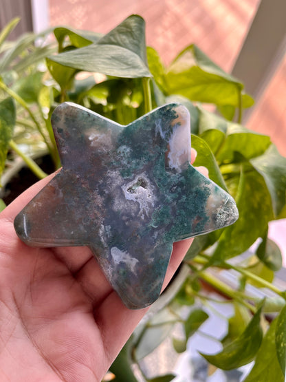 Moss Agate Star | G