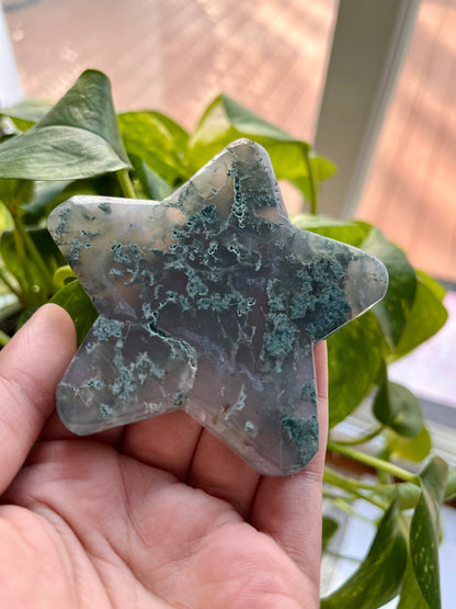 Moss Agate Star | C