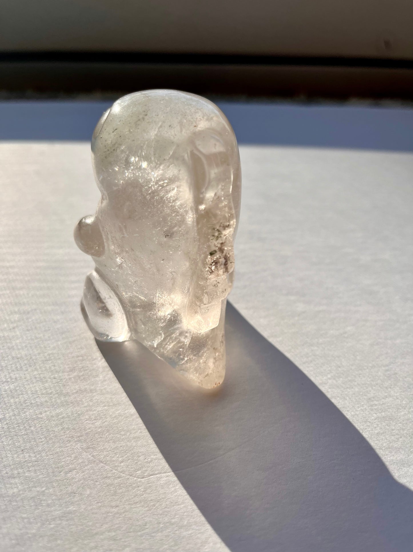 Clear Quarts Dinosaur