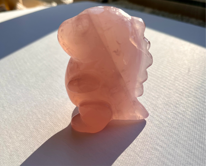 Rose Quarts Dinosaur